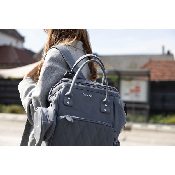Knitting and Crochet Backpack - 28x24x43 cm