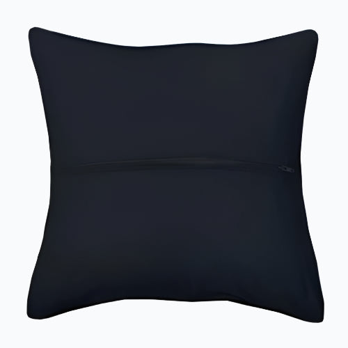 Kussenrug Met Rits - 45 x 45 cm - Zwart