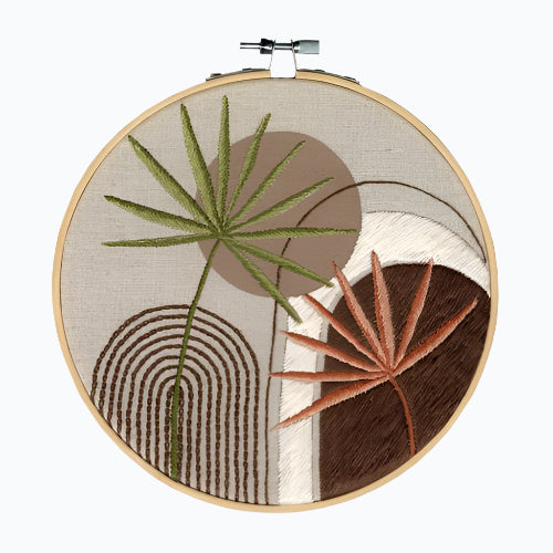Embroidery kit - Arches Nature