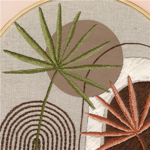 Embroidery kit - Arches Nature