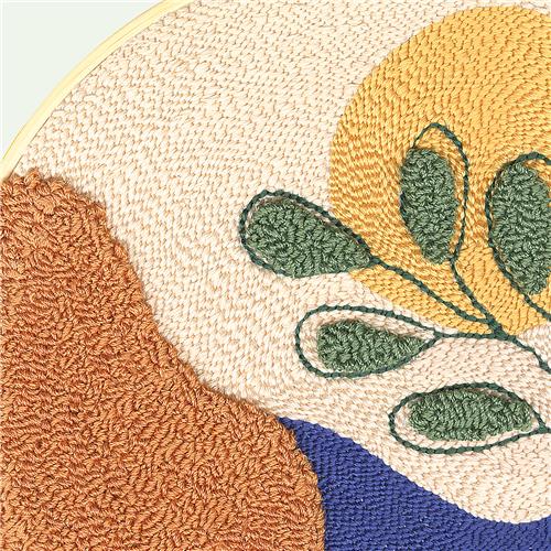 Punch Needle Kit - Abstract Natuur