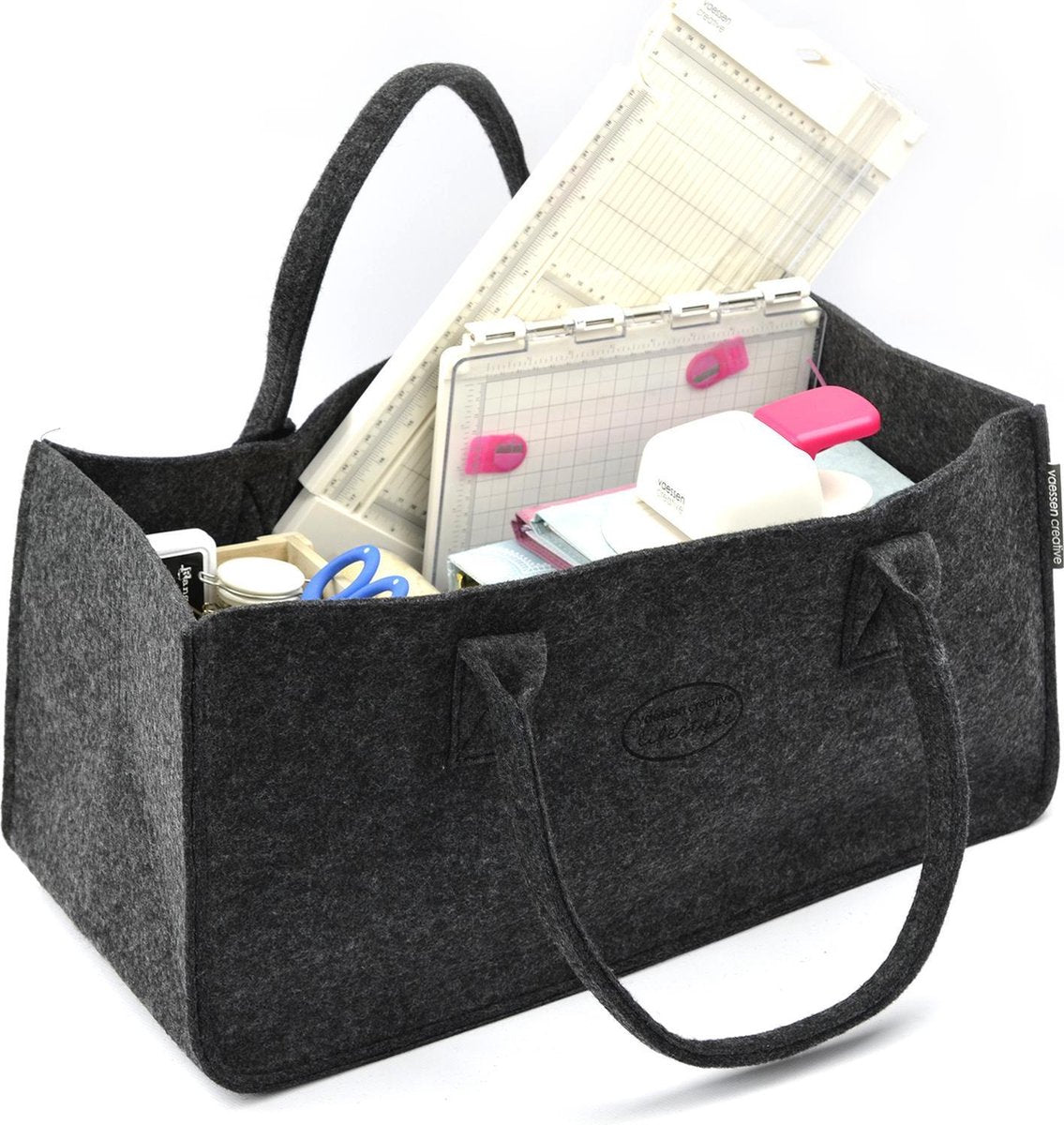 Felt Carrier Bag - Anthracite