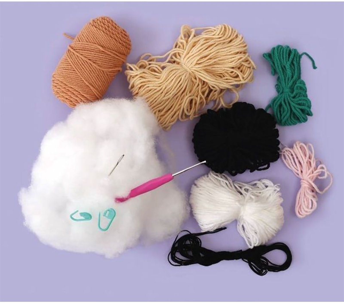 DIY Haakpakket - Aapje Nori Minigurumi Kit