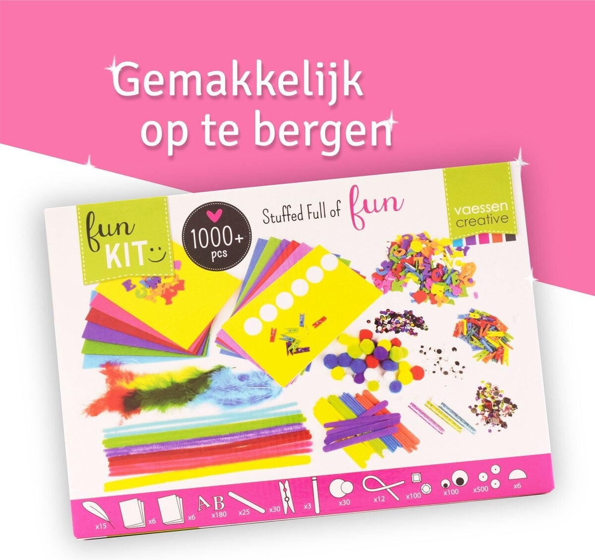 Knutselpakket - 1000 stuks