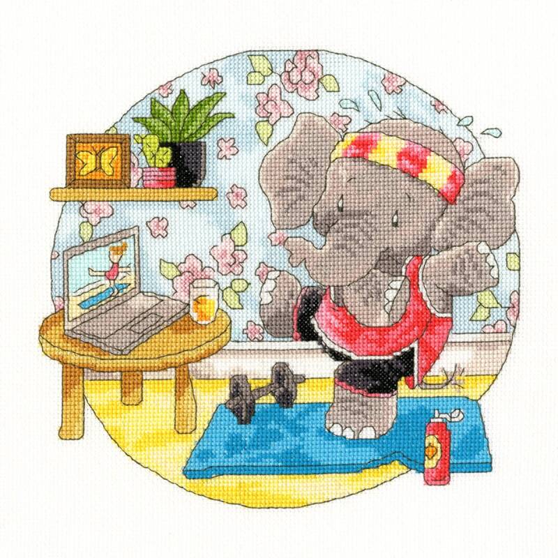 Kit de broderie - Elly Morning Exercise XEL12
