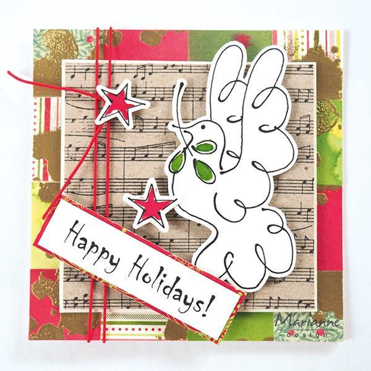 Clear Stamp - Dove PP2809