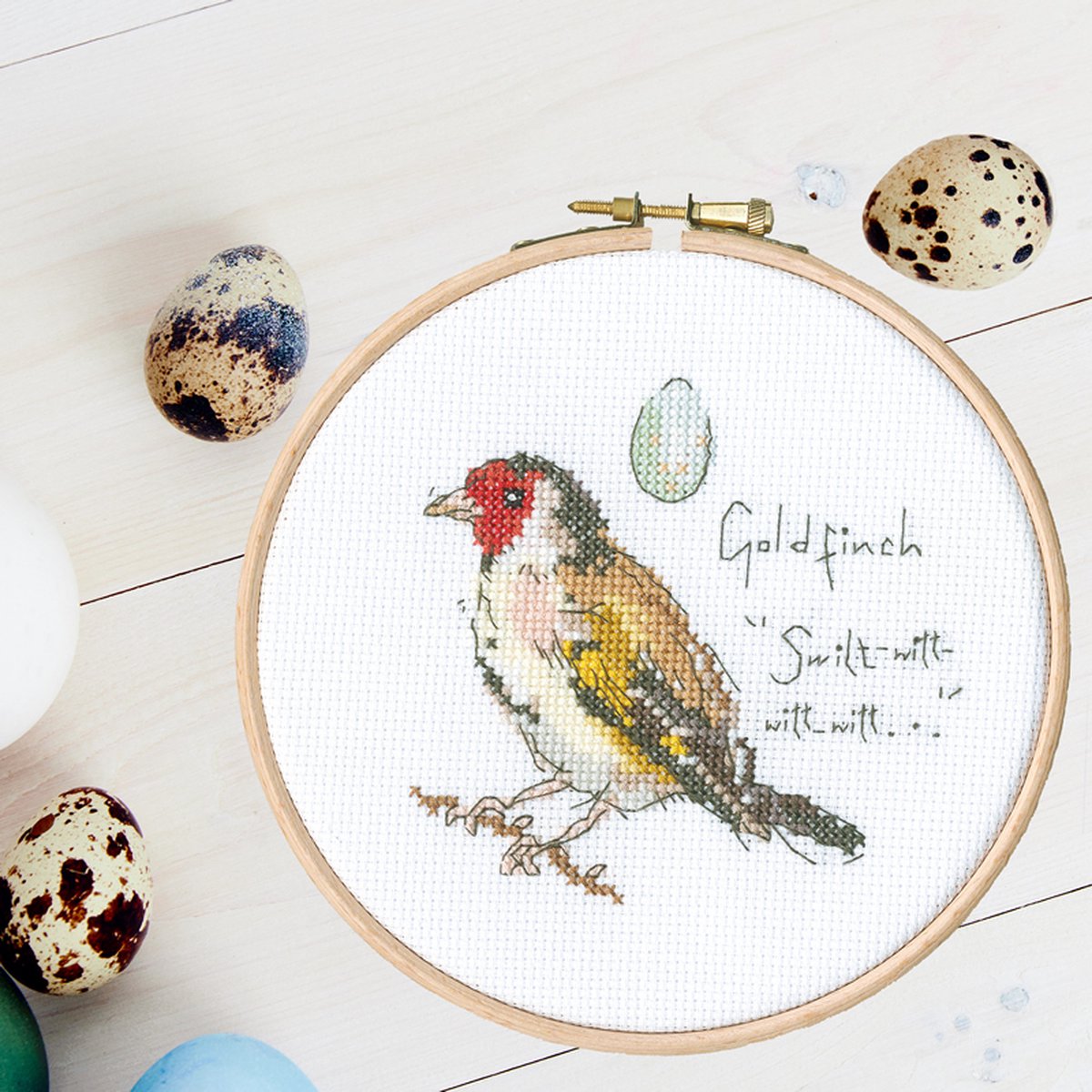 Kit de broderie - Petit Chardonneret XMF7