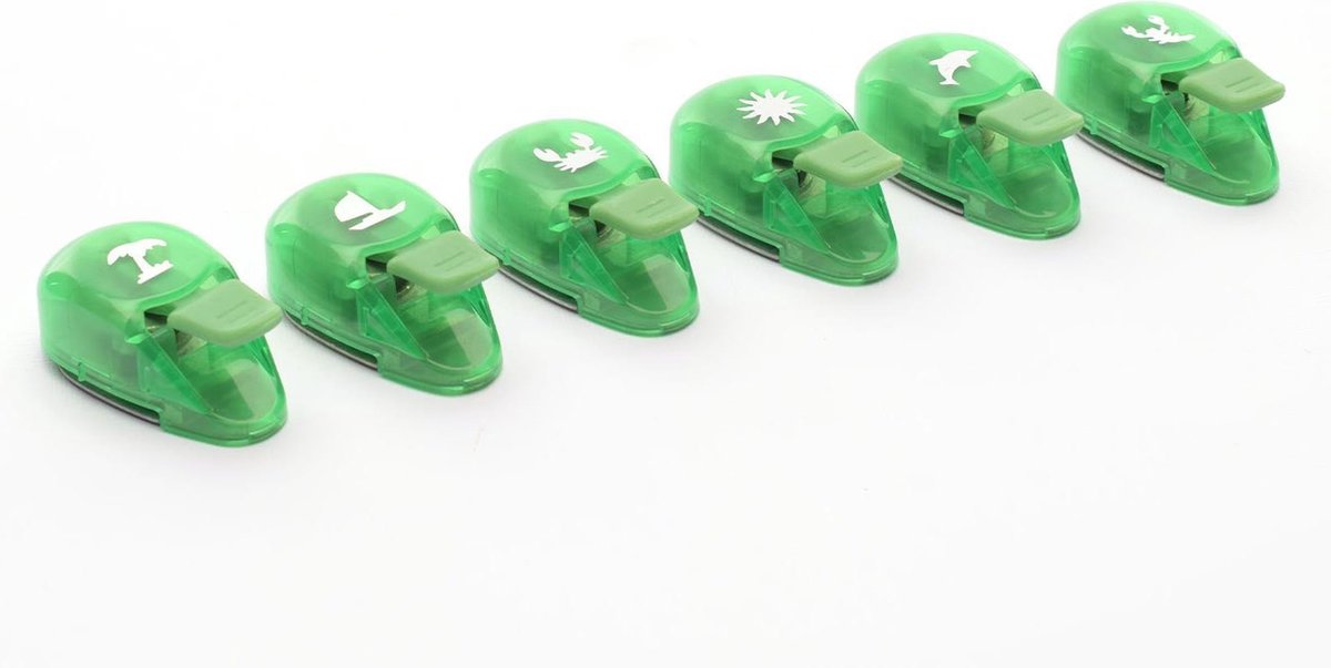 Figuurponsen Set 6 Stuks - Zomer