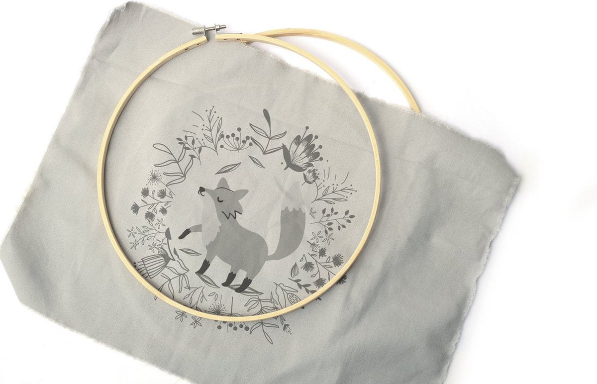 Embroidery kit - Fox DIY Kit 420270