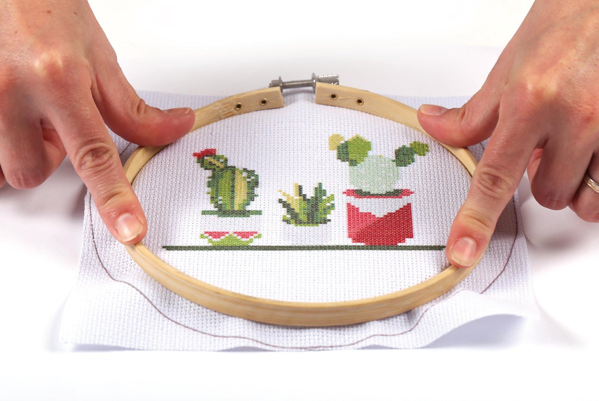Borduurpakket - Cactus DIY Kit 4202170