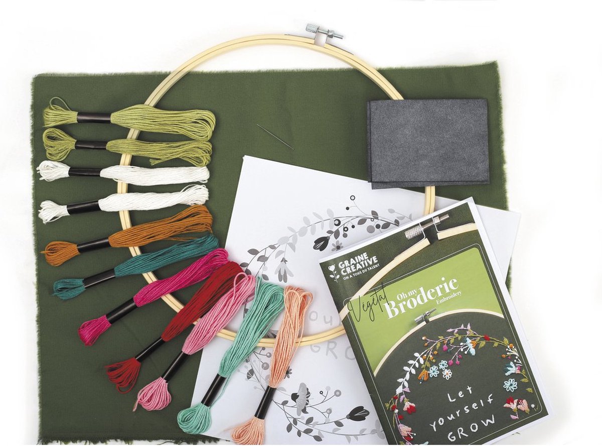 Borduurpakket - Vegetal DIY Kit 420272