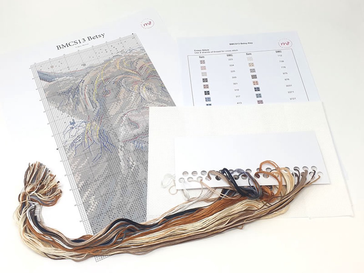 Kit de broderie au point de croix - Betsy BMCS13