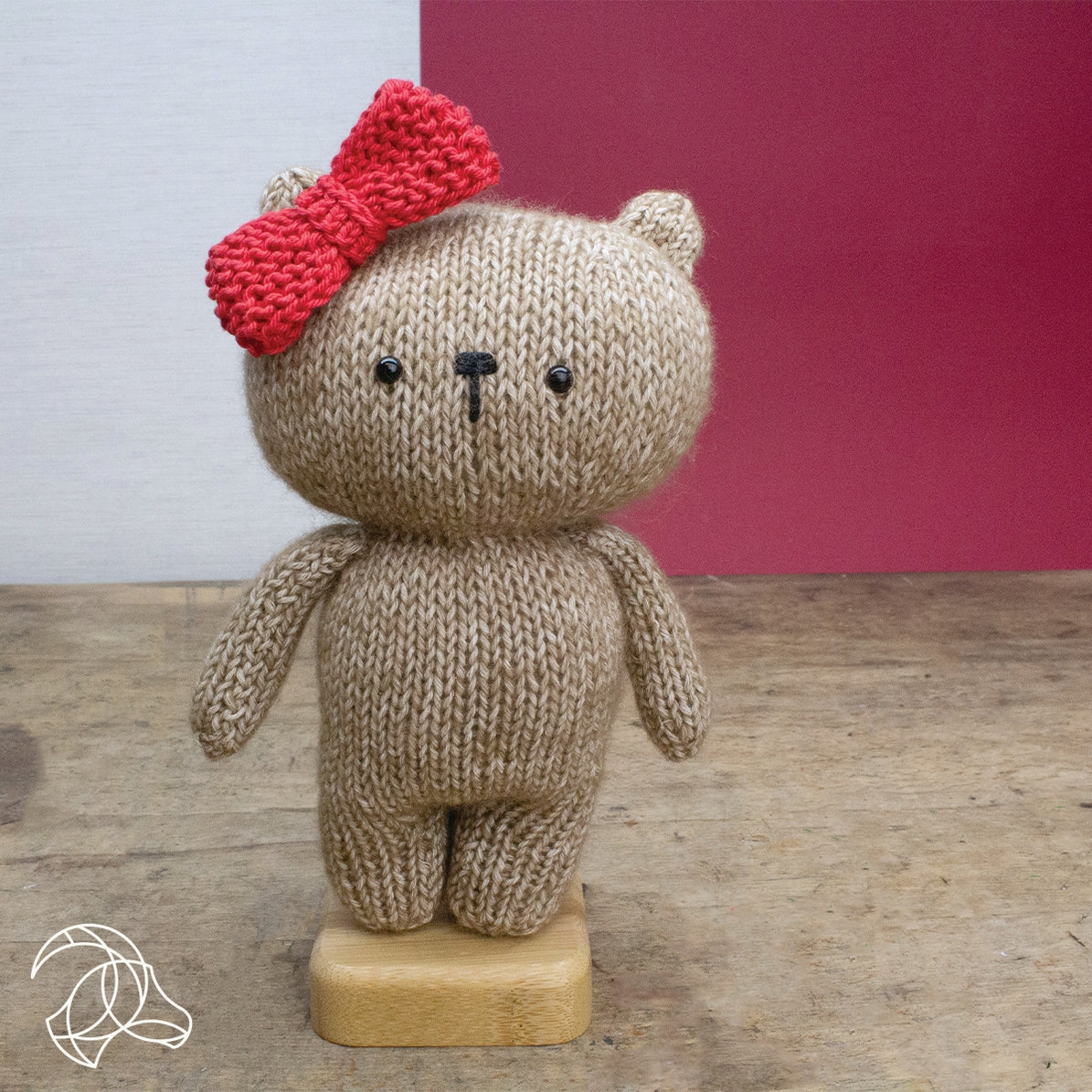 DIY Knitting Kit - Nöel Bear