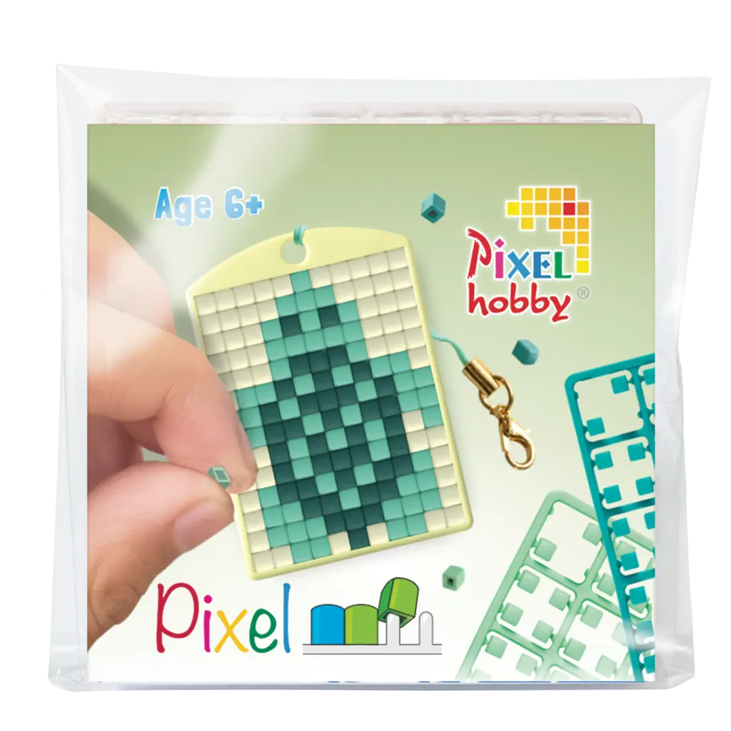 Pixelhobby - Kit de démarrage médaillon - Tortue 23114