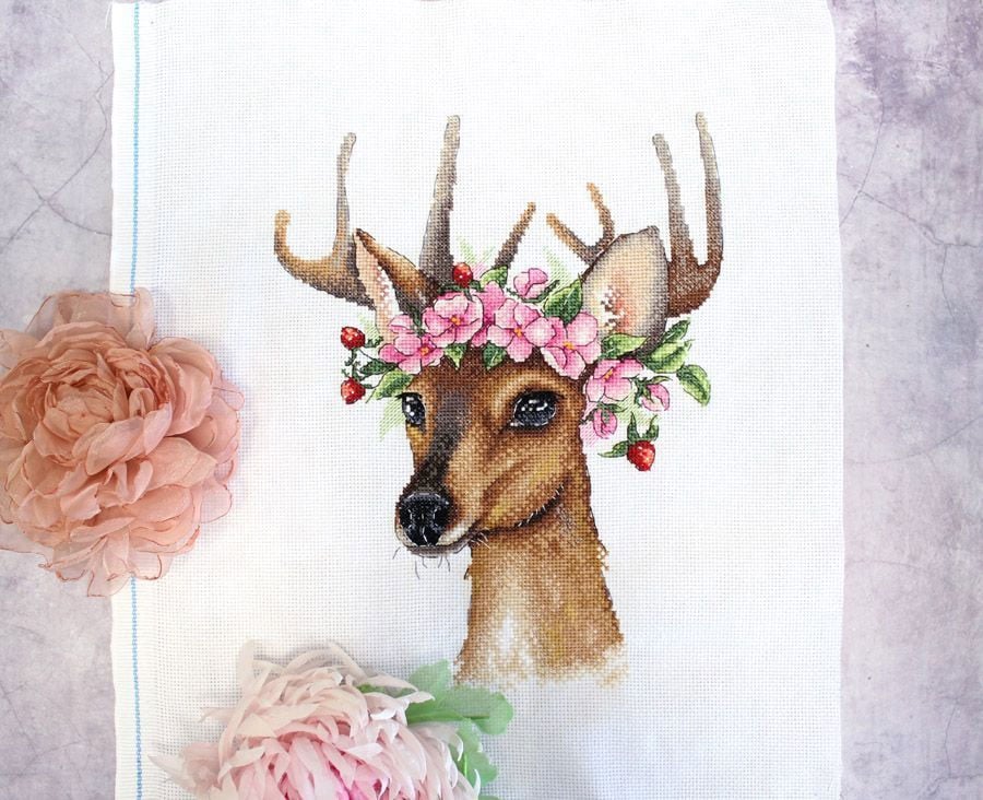 Borduurpakket - Forest Deer HB-791