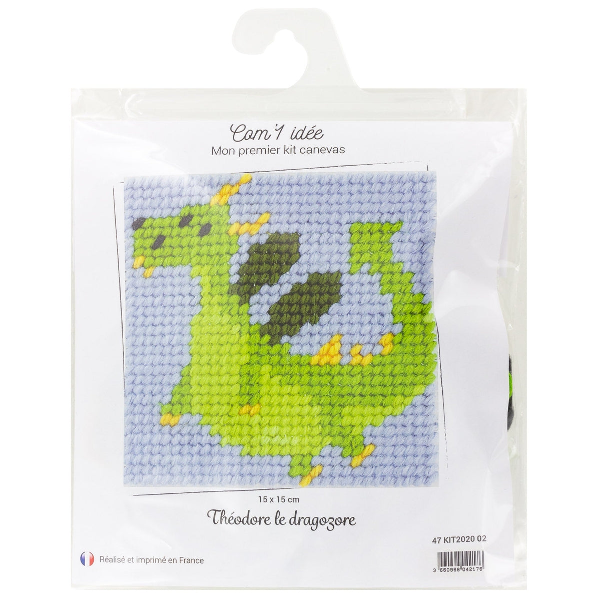 Borduurpakket Voor Kinderen - Draakje