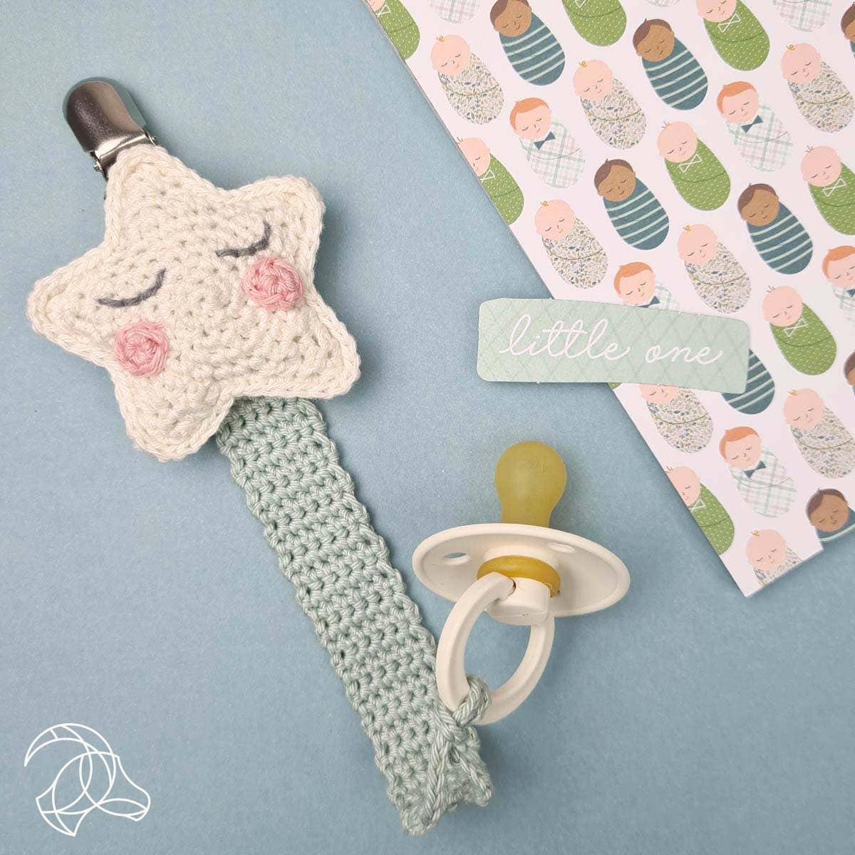 DIY Haakpakket - Fopspeenclip Star