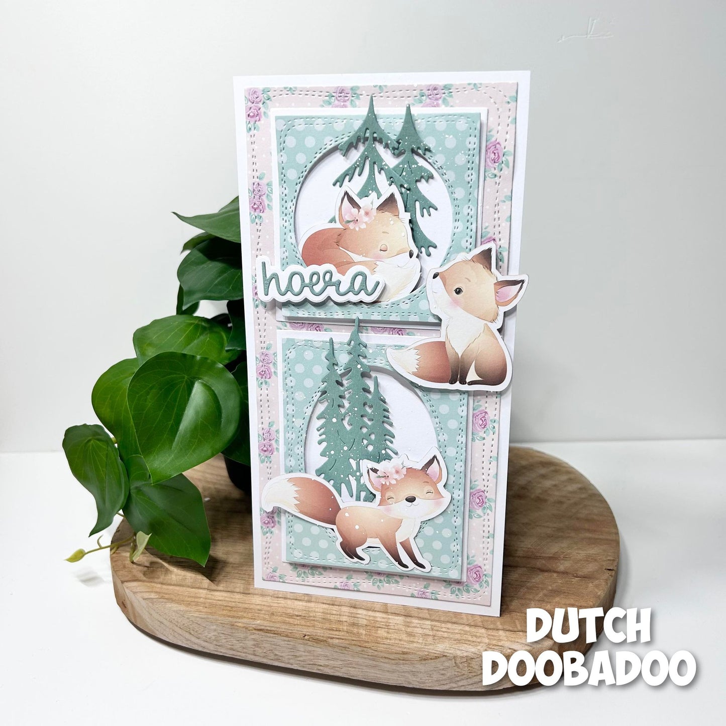 Papierset - DDBD Crafty Kit - Little Fox