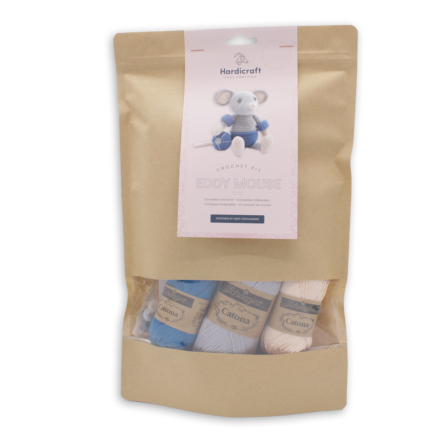 Kit de crochet DIY - Eddy Mouse