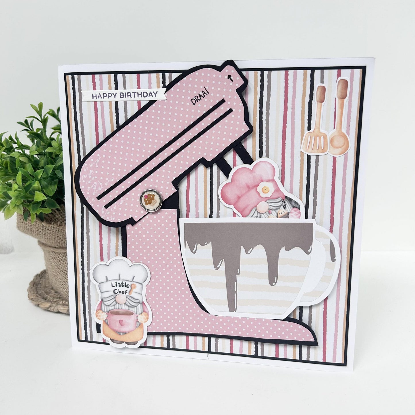 Papierset - DDBD Crafty Kit - Little Chef