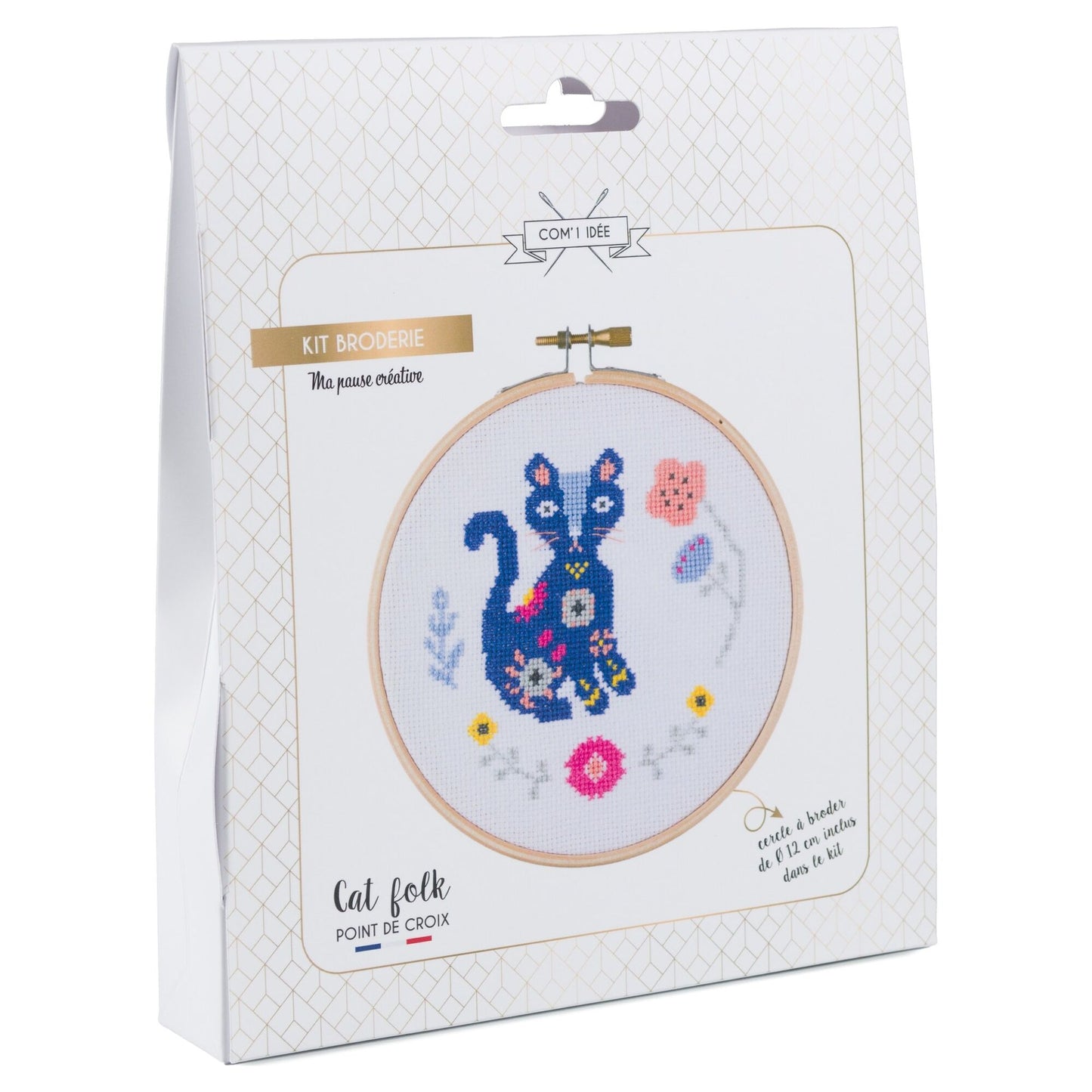 Embroidery kit - Cat Folk