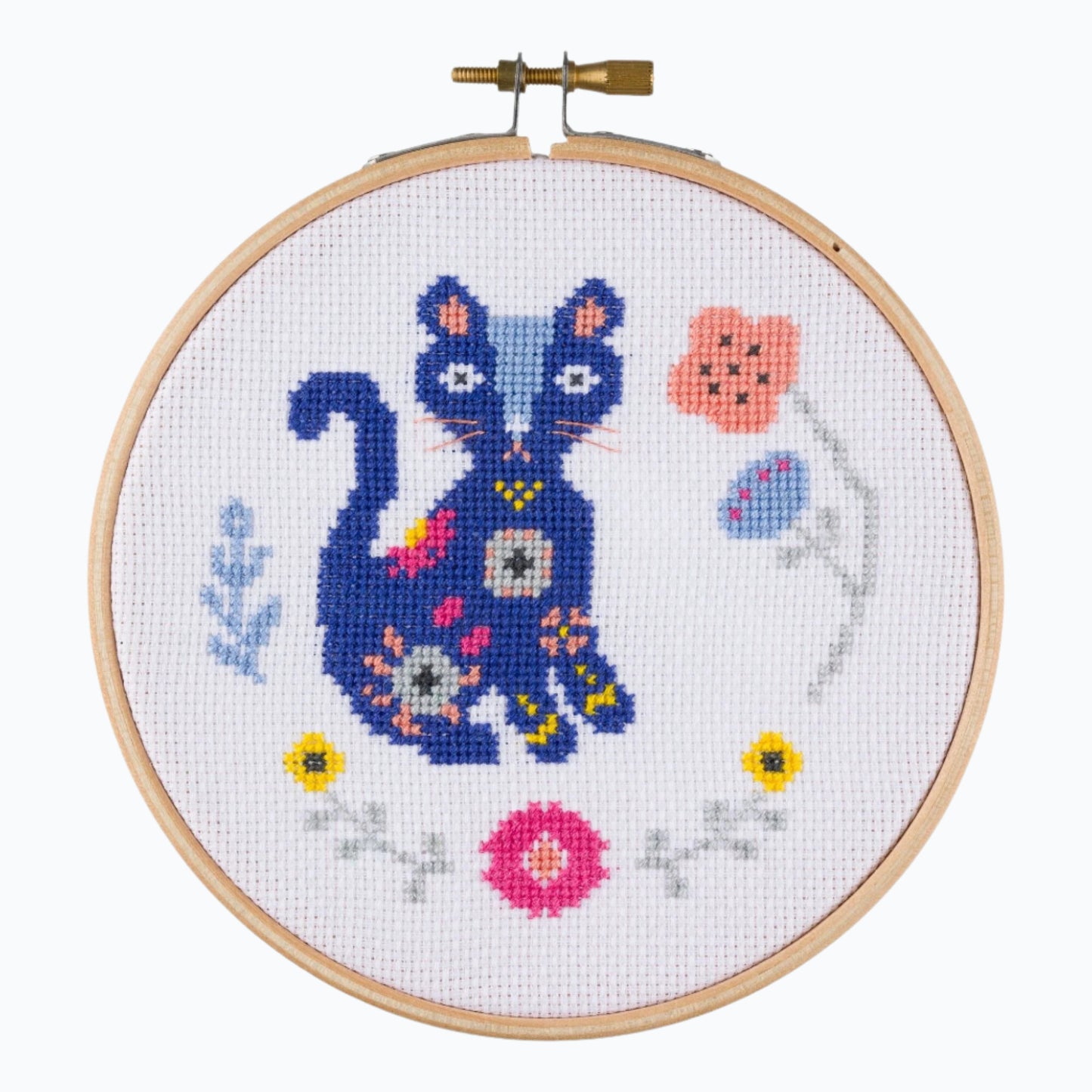 Embroidery kit - Cat Folk