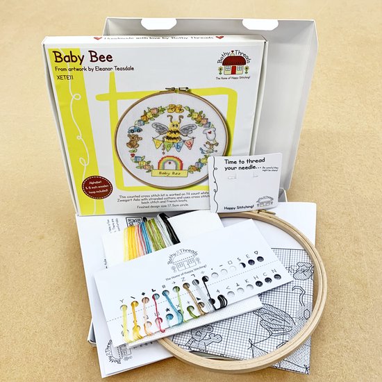 Borduurpakket - Baby Bee XETE11