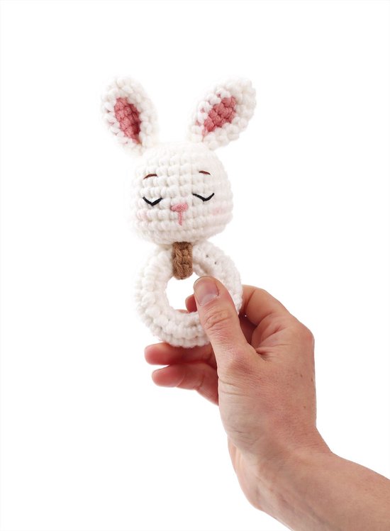 DIY Crochet Kit - Rabbit Rattle