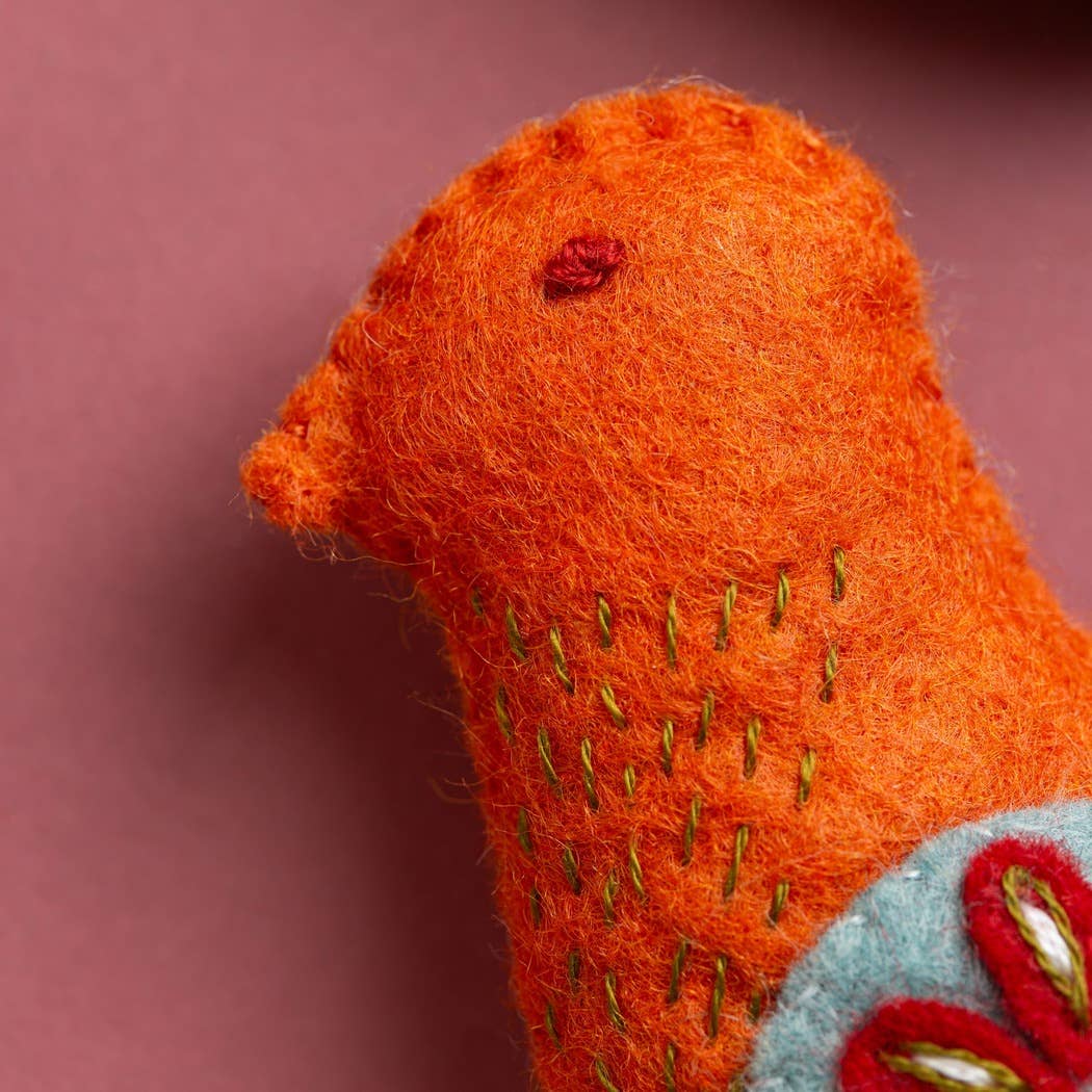Kit de bricolage en feutre Folk Birds