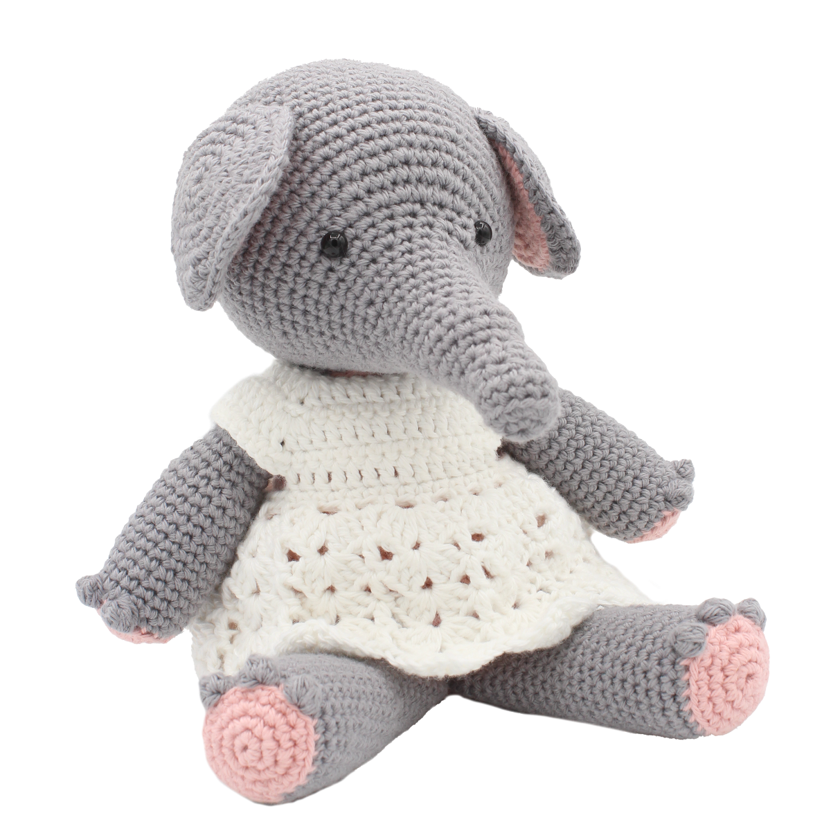 DIY Crochet Kit - Olga Elephant