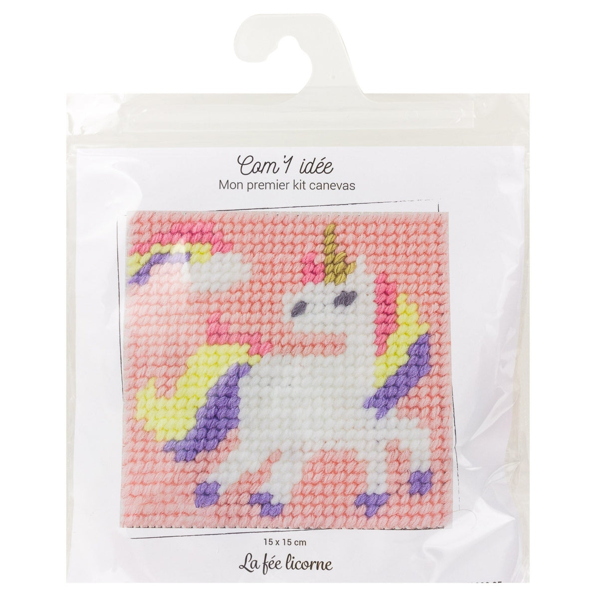 Kit de broderie pour enfants - Fée Licorne