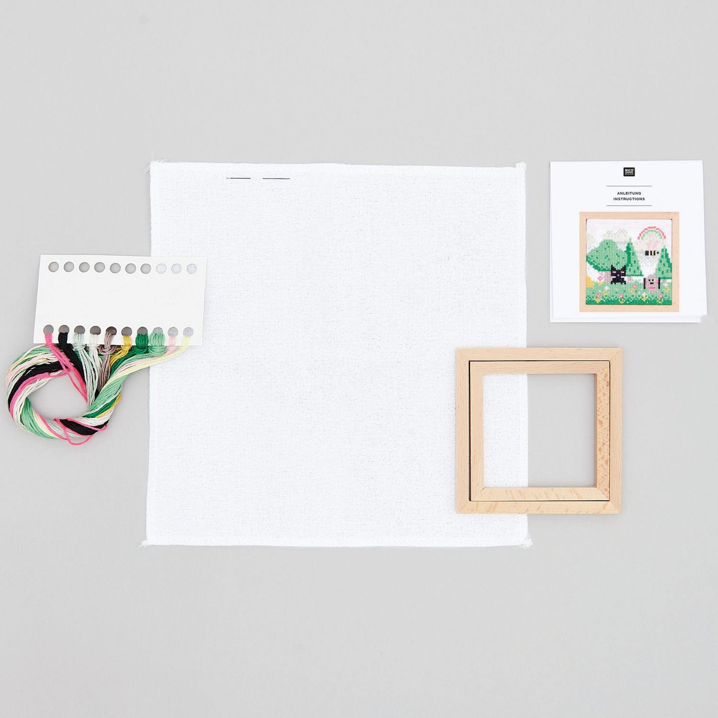 Borduurpakket - Pixel Art Landschap 100223