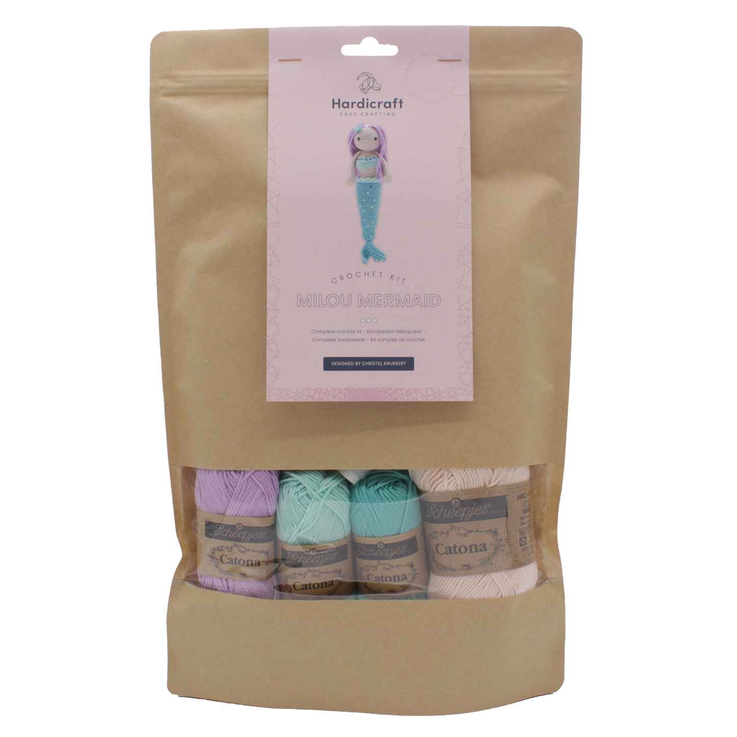 Kit crochet DIY - Milou Sirène