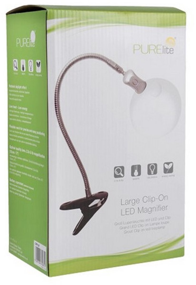 Lampe loupe avec pince - CFPL01