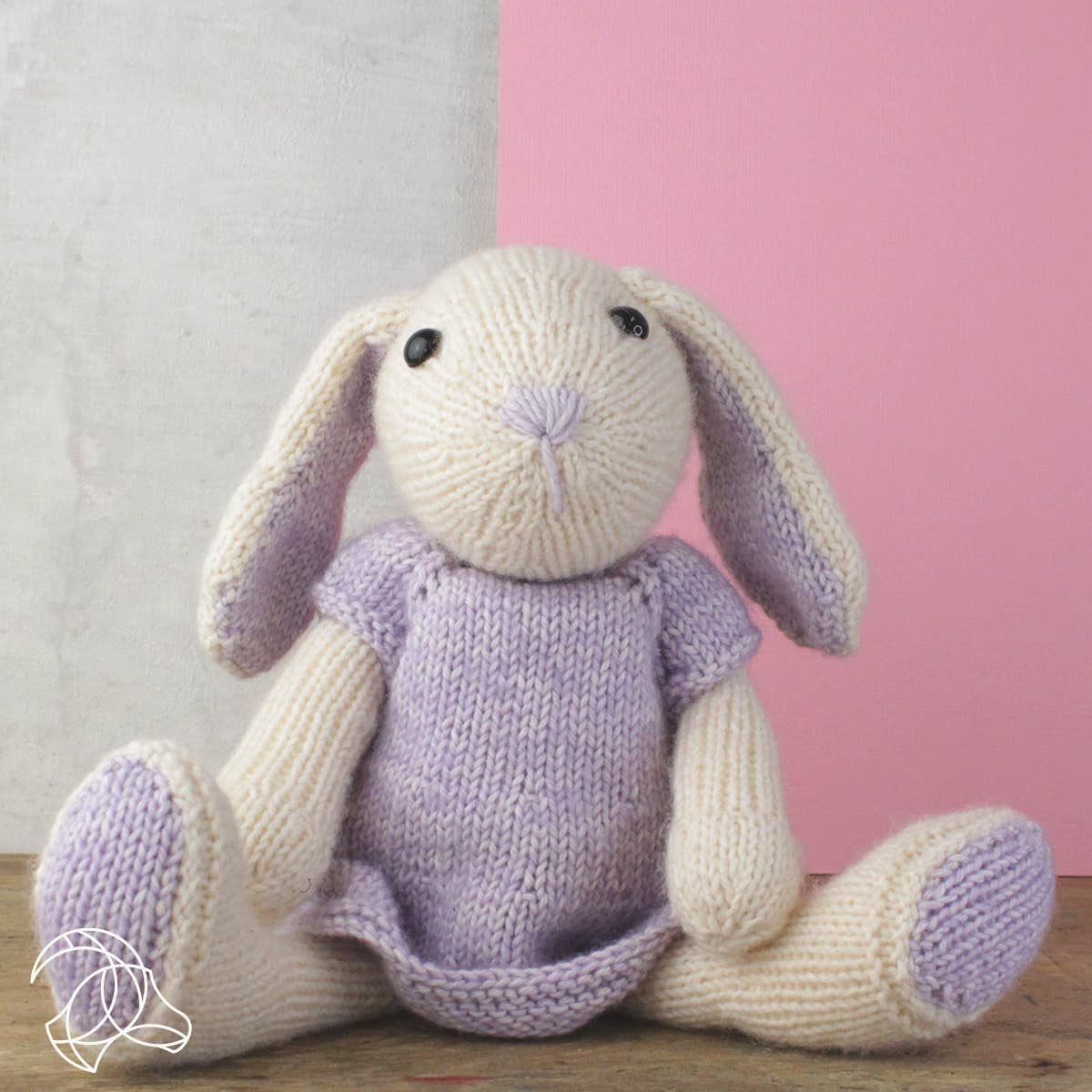 Kit de tricot DIY - Chloé Lapin
