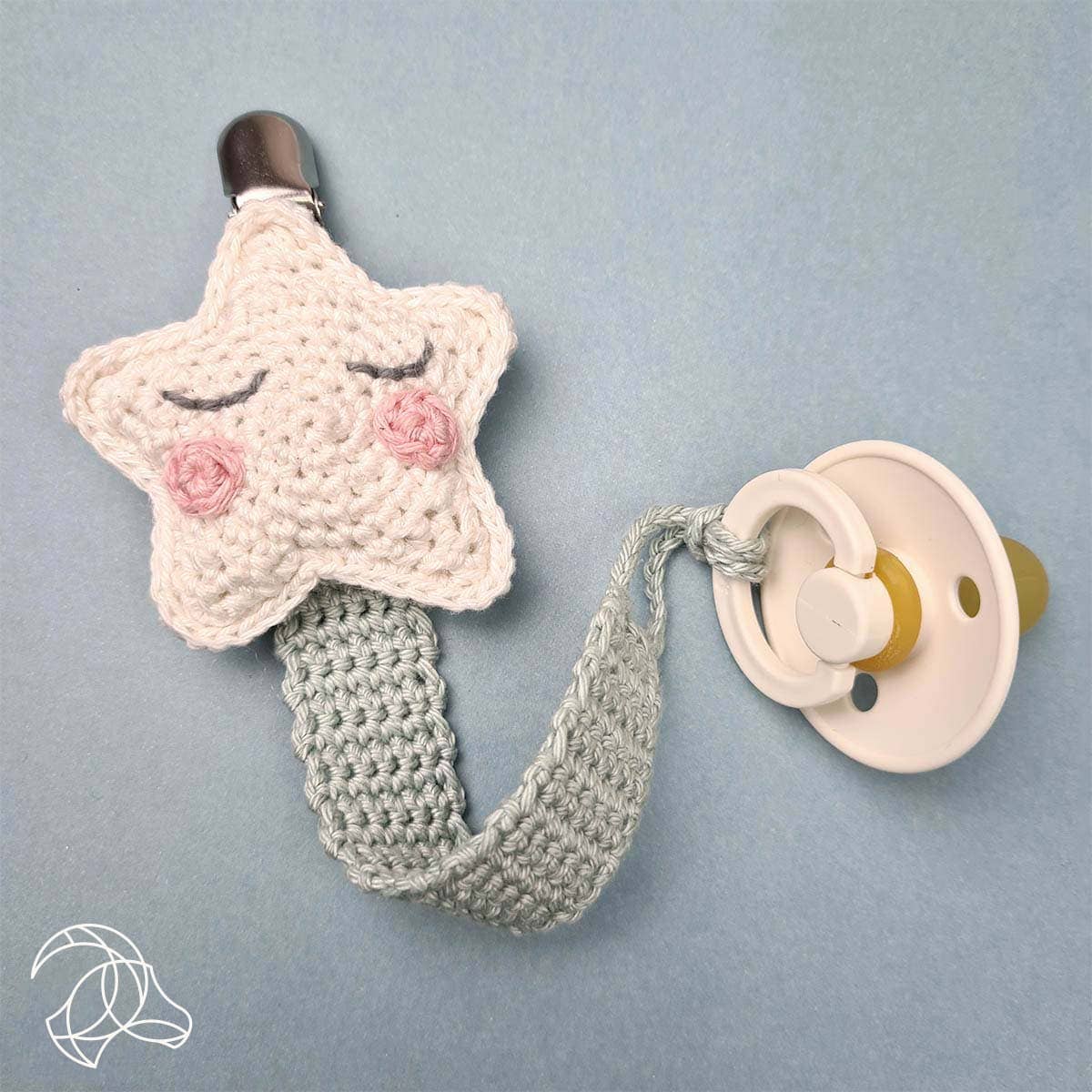 DIY Haakpakket - Fopspeenclip Star