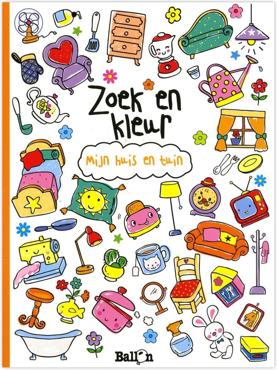 Zoek en Kleur - Mijn Huis en Tuin