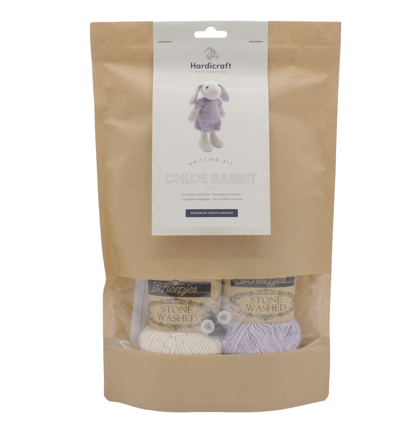Kit de tricot DIY - Chloé Lapin