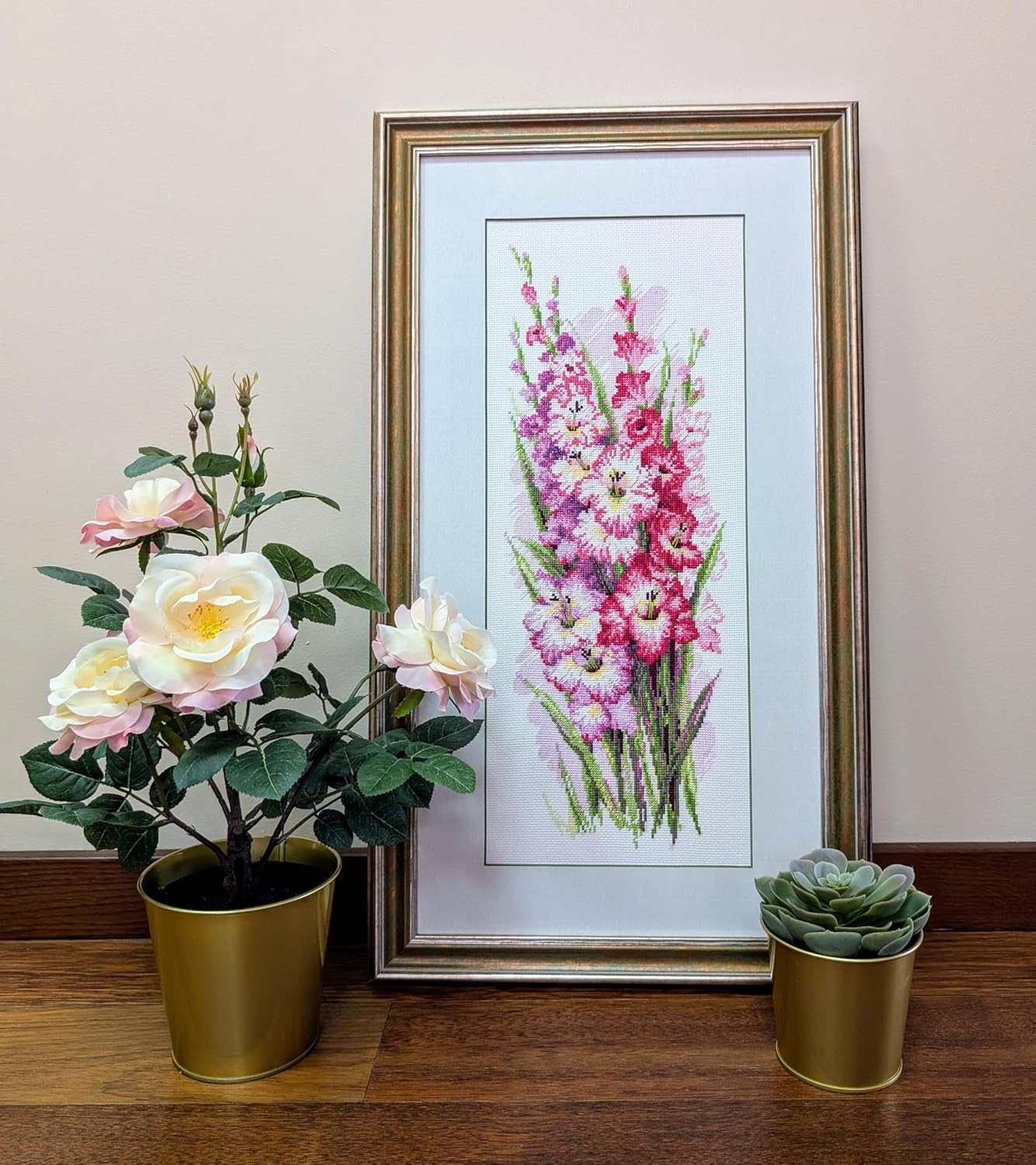 Embroidery kit - Charming Gladioli 1994
