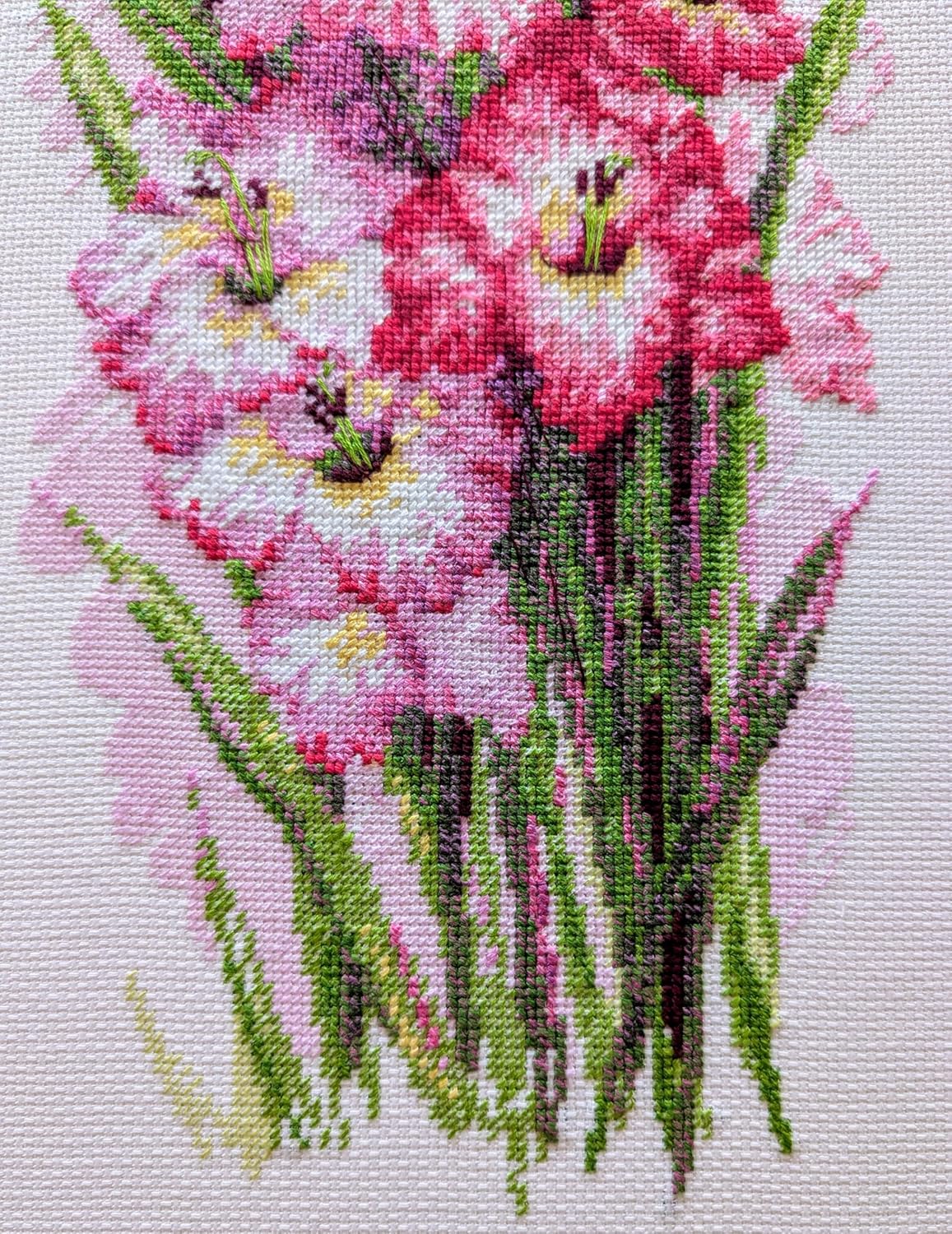 Embroidery kit - Charming Gladioli 1994