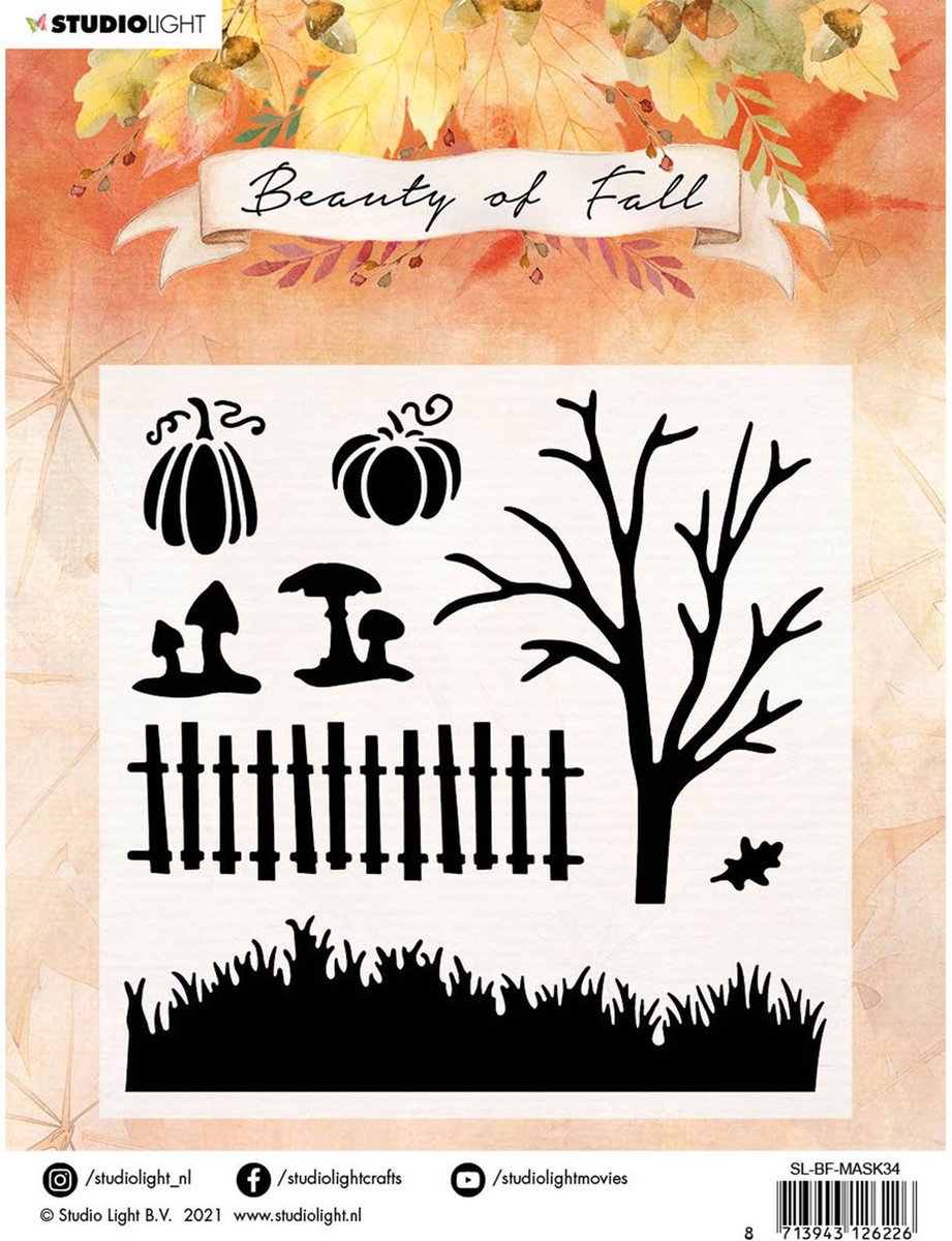 Stencil - Beauty of Fall 34