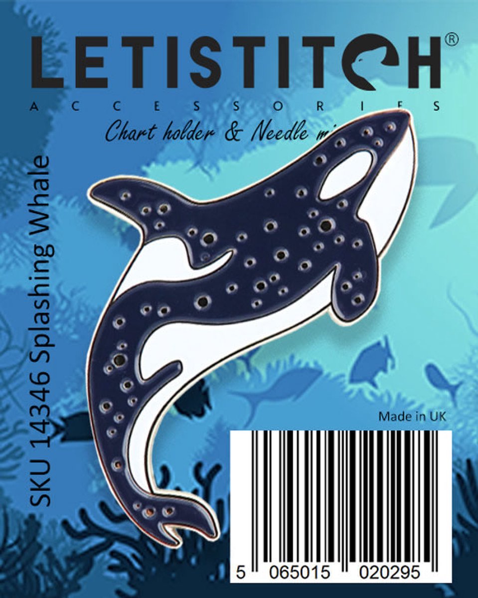 Needle Minder - Splashing Whale LETI-14346