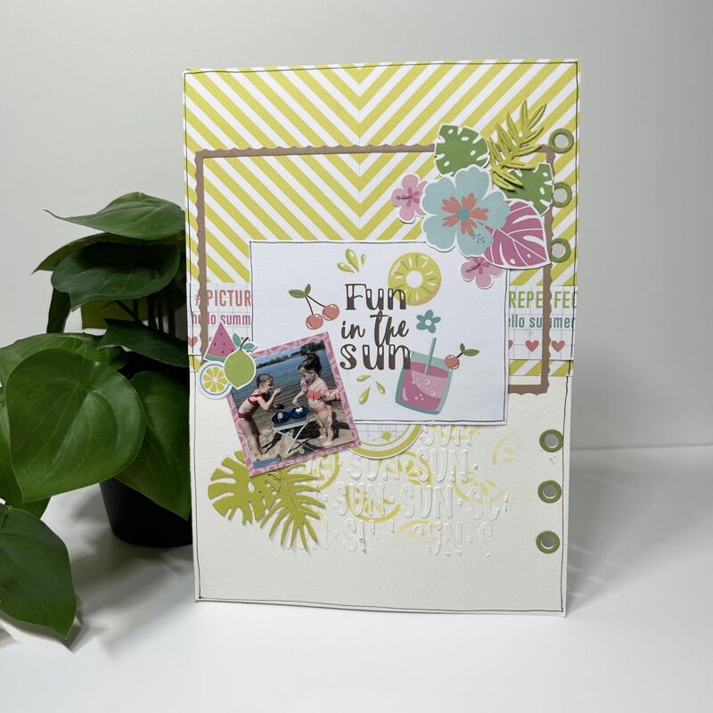 Coffret de papiers - DDBD Sunshine On My Mind