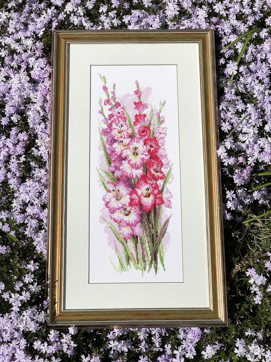 Embroidery kit - Charming Gladioli 1994