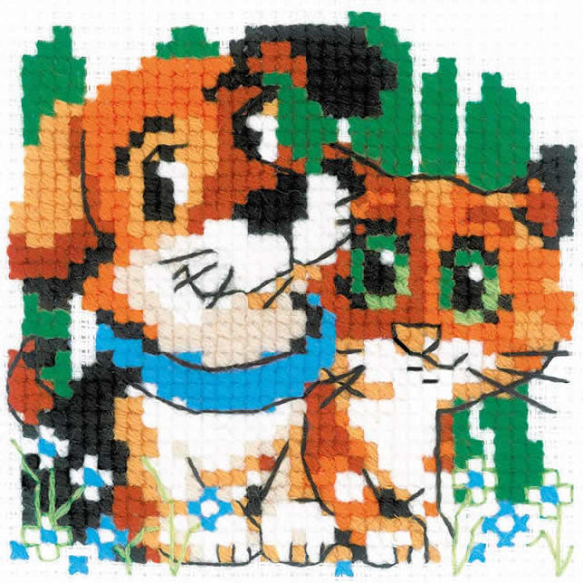 Kruissteek Borduurpakket - Stick With Me 1839