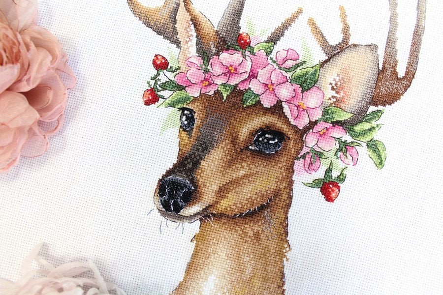 Borduurpakket - Forest Deer HB-791