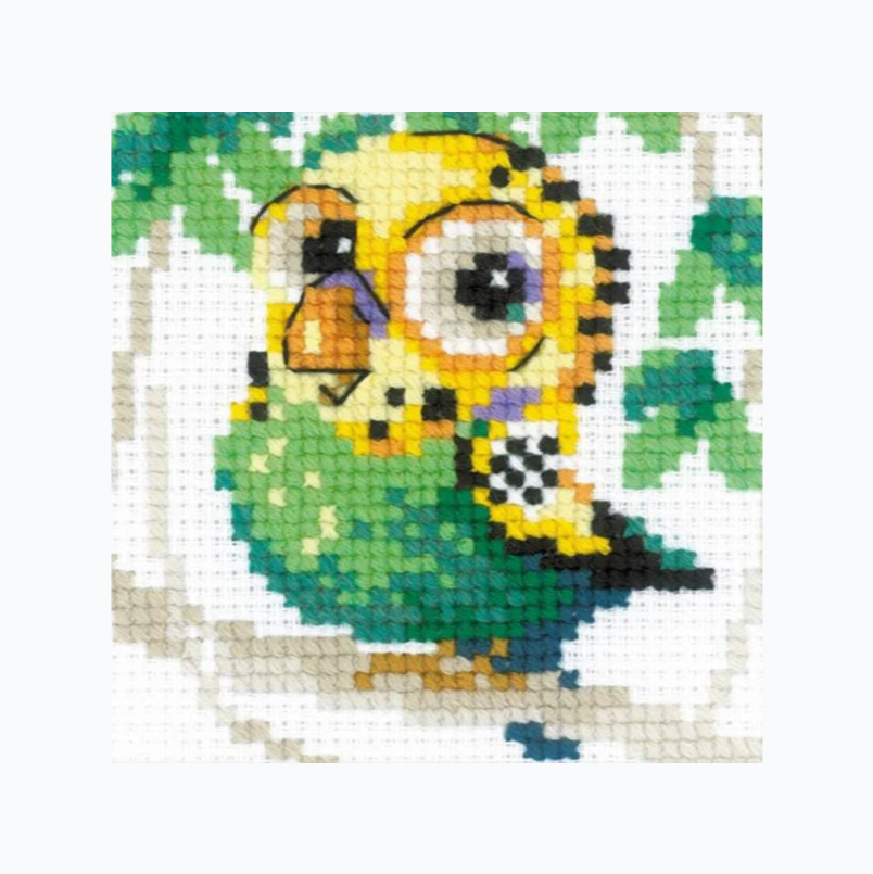 Borduurpakket - Parakeet
