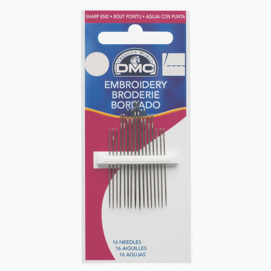 Borduurnaalden Vrij Borduren - Scherpe Punt - Nummers 5-10