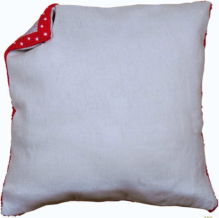 Kussenrug Zonder Rits - 45x45cm - Grijs