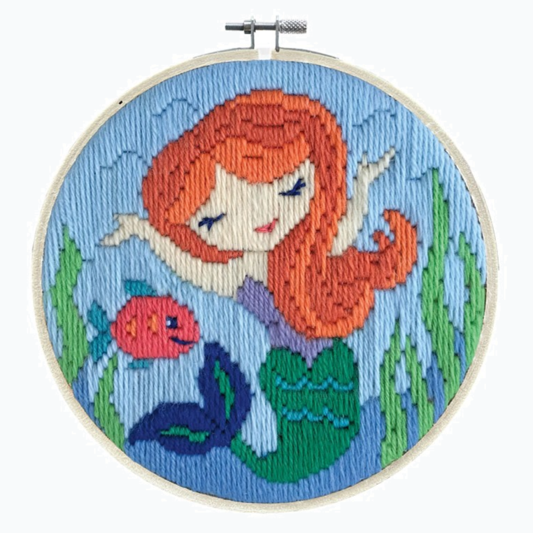 Kit de broderie point de tension - Mermaid Song LST3-007